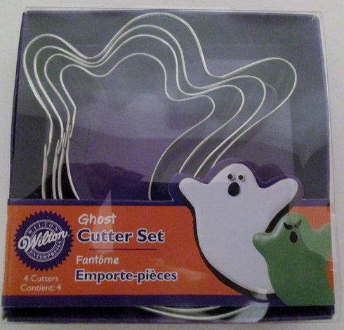 Wilton 4 Piece Nesting Metal Ghost Cutter Set...