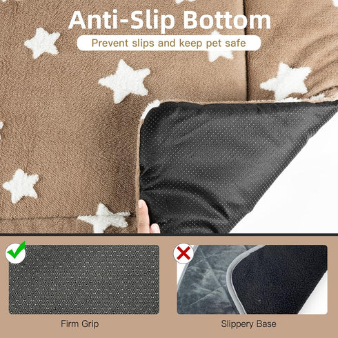 Mora Pets Cat Bed for Indoor Cats Washable Dog Crate Pad Dog Bed Mat for Small Dogs Pet Kennel Pad for 22 inch Cage Soft Flat Puppy Mattress Kitte...