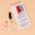 20-pack Loren Singer Small Simple Handy Travel Sewing Kits Thread Repair Emergency Kit with with Needles, Threads, Button, Safety Pin for Gift Hom...