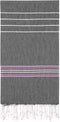Cacala Turkish Beach Towel Quick Dry Prewashed for Soft Feel Extra Large Peshtemal for Bathroom, Travel, Pool and Swim, Paradise Series, 37 in x 7...