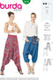 Burda Style Sewing Pattern 6316 - Misses' Harem Pant, A(6-8-10-12-14-16-18-20)...