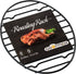 GOURMEX Black Oval Roasting Rack with Integrated Feet | Stainless Steel Kitchen Rack With Non-Stick Coating, PTFE Free | Oven and Dishwasher Safe ...