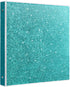 1 Inch Binder 3 Ring Glitter Binder for School Supplies, Fashion View Binders, Glitter Teal...