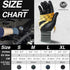 Nitrile Safety Work Gloves - 3 Pairs, Work Gloves with Grip for Men and Women, Lightweight Touchscreen Utility Working Gloves for Warehouse, Contr...