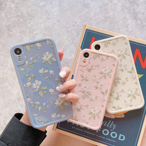 ZTOFERA Compatible with iPhone XR Case for Girls Women, Floral Flower Pattern Design Silicone Case, Slim Shockproof TPU Protective Bumper Case Cov...