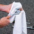 S&T INC. Multipurpose Cotton Terry Cleaning Towels for Home, Car, Automotive, and Garage Cleaning Supplies, 14 Inch x 17 Inch, White, 24 Pack...