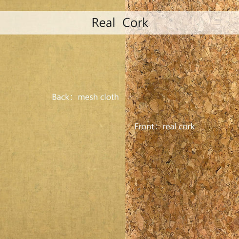 AOUXSEEM 11.8" x 52"(30cm x 132cm) Real Cork Faux Leather Roll for Bows Earrings Making, DIY Crafts Fabric...