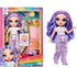 Rainbow High Jr High PJ Party - Violet, Purple 9" Posable Fashion Doll with Soft Onesie, Slippers, Fun Play Accessories, Great Toy Gift for Girls ...