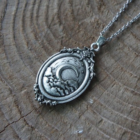 Sun And Moon Necklaces Chain Best Friends For Men Chain Choker Women Jewelry...
