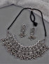 Ethnic Afghani Handmade Boho Fashion Oxidized Silver Indian Trendy Statement Gypsy Choker Necklace Jewelry...