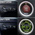 Push Start Button Cover for Dodge Challenger Charger Durango and Jeep Grand Cherokee SRT8 2015-2024, Unleash The Beast Stylish Design Engine Start...