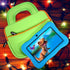 Contixo 7" Tablet Sleeve Bag - Compatible with Contixo V8/V9 Kids Tablets - Shockproof & Water-Resistant Protective Case with Accessory Pocket - G...