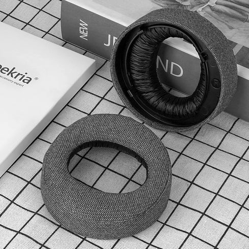 Geekria Comfort Linen Replacement Ear Pads for Sony Playstation 5 Pulse 3D, PS5 Pulse 3D Wireless Headphones Ear Cushions, Headset Earpads, Ear Cu...