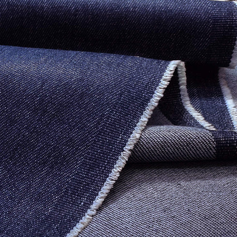 8.5OZ Cotton Durable Denim Fabric 67 Inches Width Entelare(Deep Blue 1Yard)...