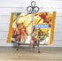 Red Co. Leaf Metal Easel, Decorative Plate Holder, Book Display Stand, Black, Large, 14-inch...