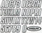Hardline Products USA Series 800 Factory Matched 3-Inch Boat & PWC Registration Number Kit - Silver/Black - SIBLK800...