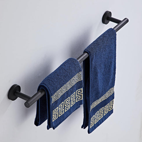 Bathroom Towel Bar, 24-Inch Towel Rack for Bathroom Wall Mounted, Matte Black Thicken SUS304 Stainless Steel Towel Rod Modern Home Decor…...