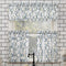 No. 918 Barker Geometric Semi-Sheer Rod Pocket Kitchen Curtain Valance and Tiers Set, 54" x 36", White...