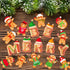 Christmas Gingerbread Bulletin Board Classroom Decoration,Gingerbread Man House Cut-Outs for Winter Holidays Merry Christmas Party for Classroom O...