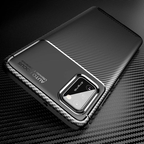 Case Compatible with Samsung Galaxy A02s Case, Carbon Fiber Texture Design Cover Anti-Scratch Shock Absorption Case made for Samsung Galaxy A02s (...