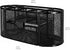 Amazon Basics Mesh Desk Office Organizer, Black, 9.25" x 4.53" x 3.94"...