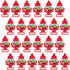 LITTLE TREES Car Air Freshener | Hanging Paper Tree for Home or Car | Wild Cherry | 24 Pack...