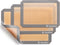 Fine Dine-Silicone baking mat set of 3-gray...