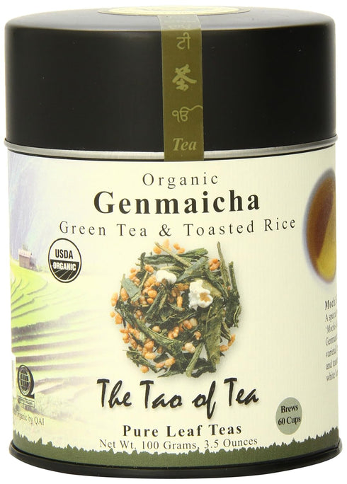 The Tao of Tea, Genmaicha Green Tea And Toasted Rice, Loose Leaf, 3.5 Ounce Tin...