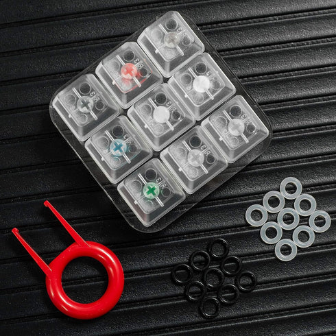 Cherry MX Switch Tester Mechanical Keyboards 9-Key Switch Testing Tool, with Keycap Puller and O Rings...
