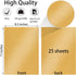 25 Sheets Gold Shimmer Cardstock Paper 8.5'' x 11'', 250gsm/92lb Double Sided Pearlescent Paper for Scrapbook, Invitations, Printing and DIY Cards...