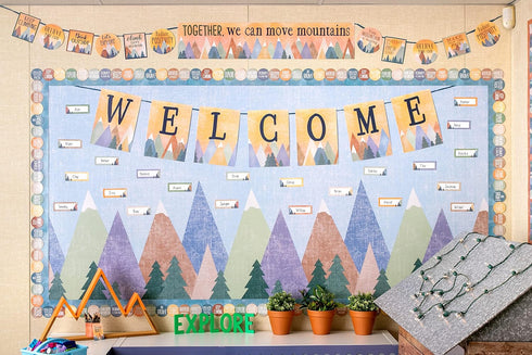 Teacher Created Resources Moving Mountains Welcome Bulletin Board (TCR9140)...
