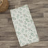 Organic Muslin Changing Pad Cover - Fitted Baby Changing Mat, Soft and Breathable, Eucalyptus Leaves, 16”x32”...