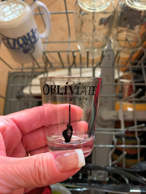 Obliviate Shot Glass/Cup-Wizard Gifts-Birthday Shot Glass for Men/Women-1.75 oz...