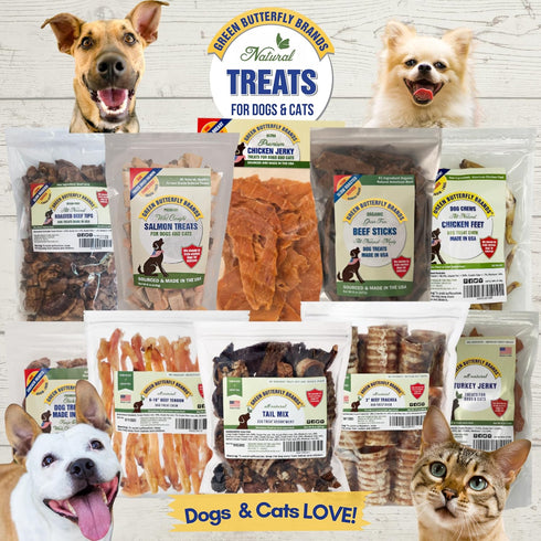 Beef Dog Treats – Made in USA Only – All Natural, Meaty Beef Tips – Premium Slow Roasted American Beef – Grass Fed, Farm Raised – Crunchy, Grain F...