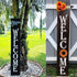 24 Welcome stencil for painting on wood,Home Sign mini Stencils Reusable Porch Sign and Front Door Vertical Welcome Comes with Stencil-Sunflower,D...