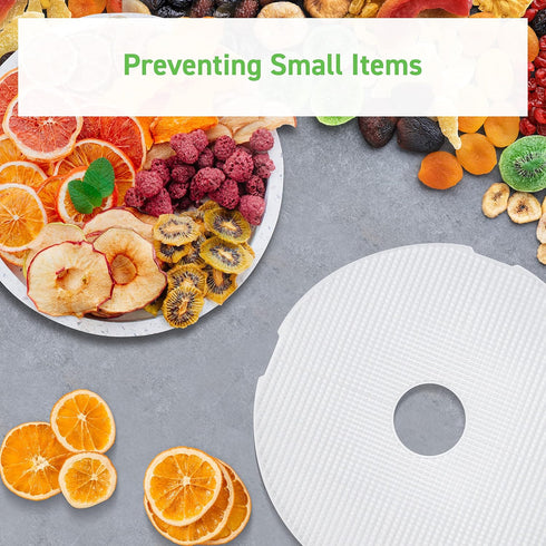 COSORI Food Dehydrator Accessories, for 5 Tray CFD-N051-W Only, BPA-Free, CFD-MS051-WUS, Plastic Mesh Screens, 2 Pack...