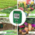 Kensizer Soil Tester, 3-in-1 Soil Moisture/Light/pH Meter, Gardening Lawn Farm Test Kit Tool, Digital Plant Probe, Water Hydrometer Sunlight Teste...