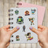 Pack 50 PCS Tennis Stickers Print Waterproof Vinyl Decals Items for Boys Men Adults Teens Sports Players Decorations Car Phone Case Water Bottles ...