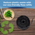 Expandable Floss Treated with Activated Charcoal, Xylitol, Natural Plant Based Wax, Refreshing Mint Flavor - Pack of 5 (Refills Only)...
