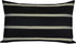 Slow Cow Decorative Rectangular Throw Pillow Cover Textured Lumbar Accent Cushion Cover for Couch Sofa 12 x 20 Inches Black Mixed Off White...