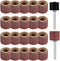 22 Pet Nail Grinder Replacement Kit with Grit Sanding Bands Pet Nail Smoother Dog Claw Care Black Grinding Drums Dog Nail Grinder Replacement Dog ...