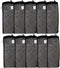 AQUANEAT 10pcs Aquarium Filter Media Bags, Fish Tank Fine Mesh Bags, 3”x4”/3”x8”/5.5”x8” with Plastic Zipper for Activated Carbon...