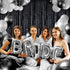 KatchOn XtraLarge Black Streamers - 3.2x8 Feet, Pack of 2 | Fringe Backdrop for Black Party Decorations | Tinsel Backdrop for Birthday, Bacheloret...