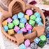 DND Dice Set 10 x 7 Retro Polyhedral Dice for Dragons and Dungeons Tabletop Role-playing Games, 70 Pieces RPG Dice...