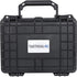 Hard Case with Foam - 9 x 7.5 x 4.3in Hard Shell Waterproof Storage Case with Pluck Padding Protective Latching Suitcase for Rifles, Cameras, Hand...