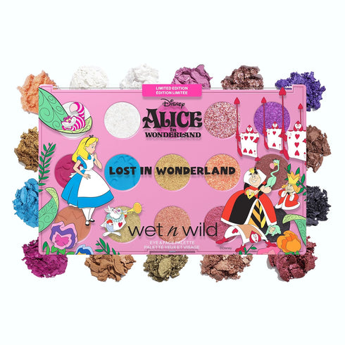 wet n wild Lost In Wonderland Eye & Face Palette Alice In Wonderland Collection...