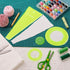 5 Pcs Acrylic Quilting Template Ruler Dresden Plate Template for Quilting 10 Inch Quilt Rulers for Quilting Quilt Ruler Set for Blanket Making Clo...