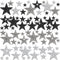 Geosar 120 Pieces Star Rhinestone Appliques Iron on Star Patches Rhinestone Glitter Star Patches Bling Appliques for DIY Crafts Clothes Bag Pants ...