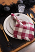 DII Jute Burlap Collection Kitchen Tabletop, Placemat Set, 13x19, Solid Black, 6 Count...