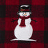 SKL Home Christmas/Gift Woodland Winter Snowman Bath Towel, Red...